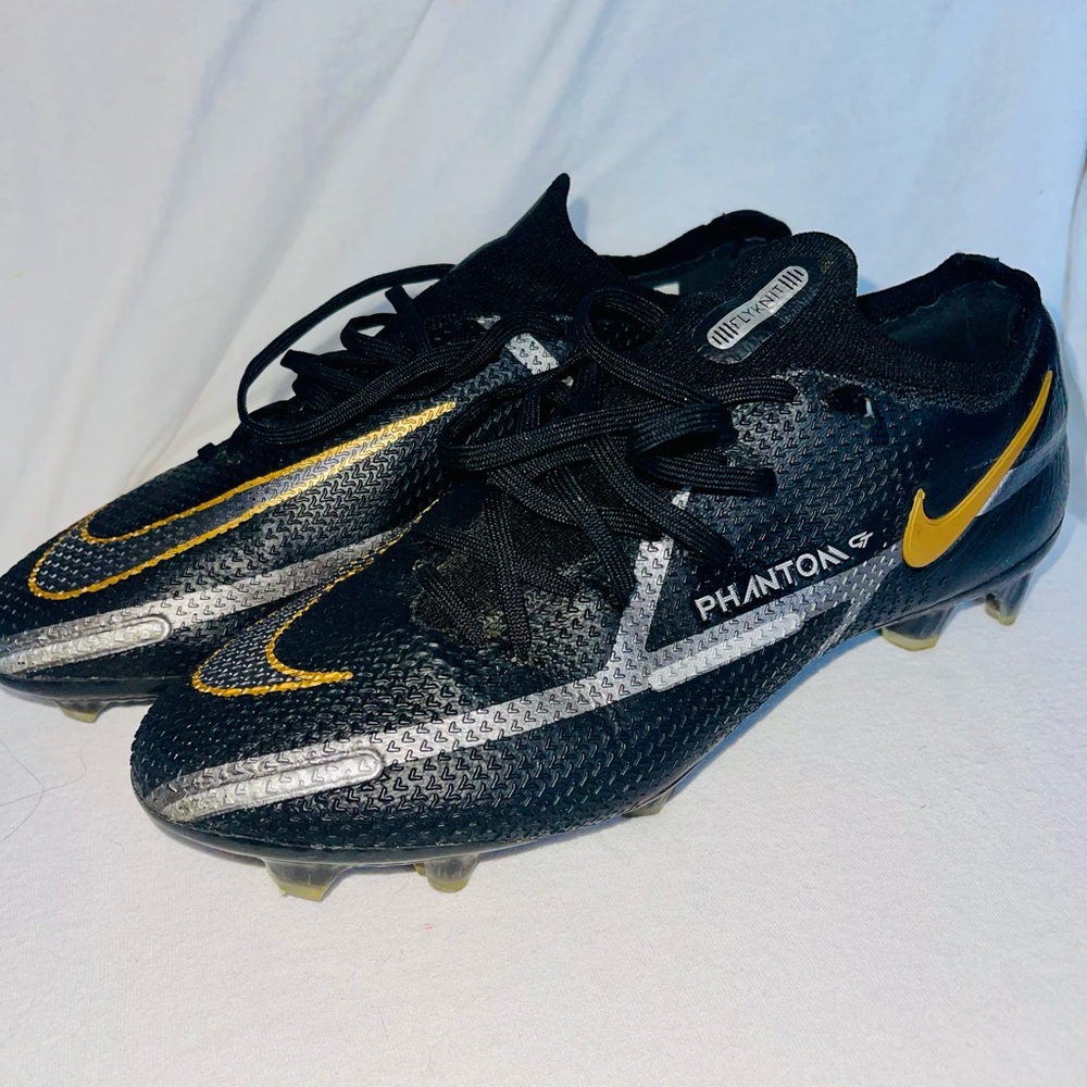 “Used” - Nike Phantom GT2 Elite FG - Metallic Dark Grey - CZ9890-007 Size 7.5
